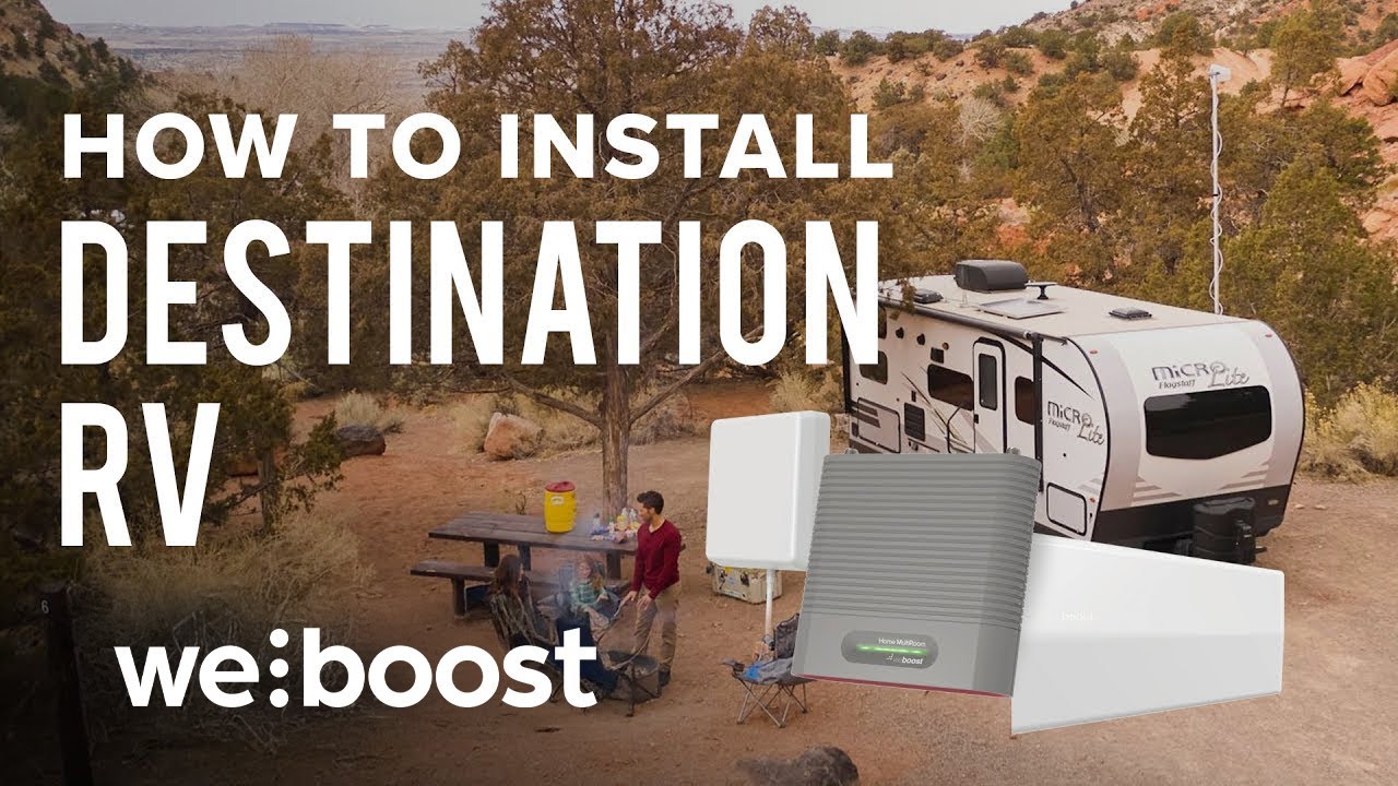 How to Install Your Destination RV Cell Phone Signal Booster | weBoost