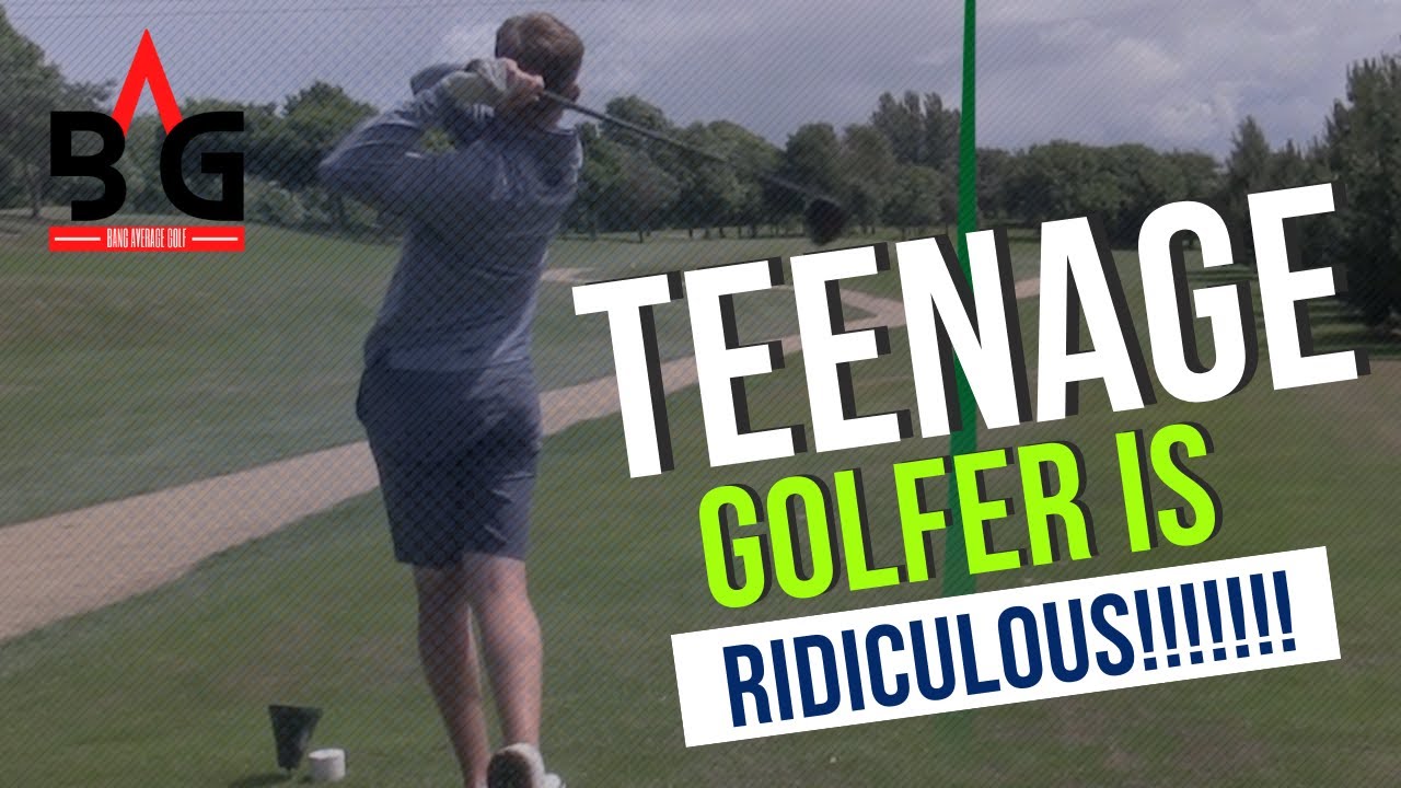 A Serious Golf Talent | 14 Year Old Bombs It!!