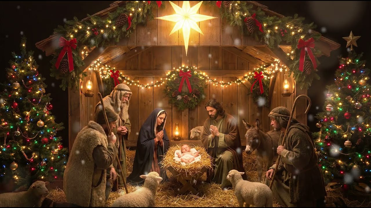 Christmas Carols | Peaceful Choir Hymns & Traditional Worship Songs