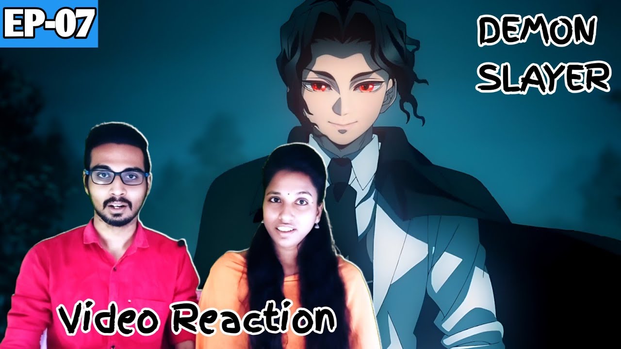 Demon Slayer S-04 EP-07 Reaction 👿 | Tamil Couple Reaction