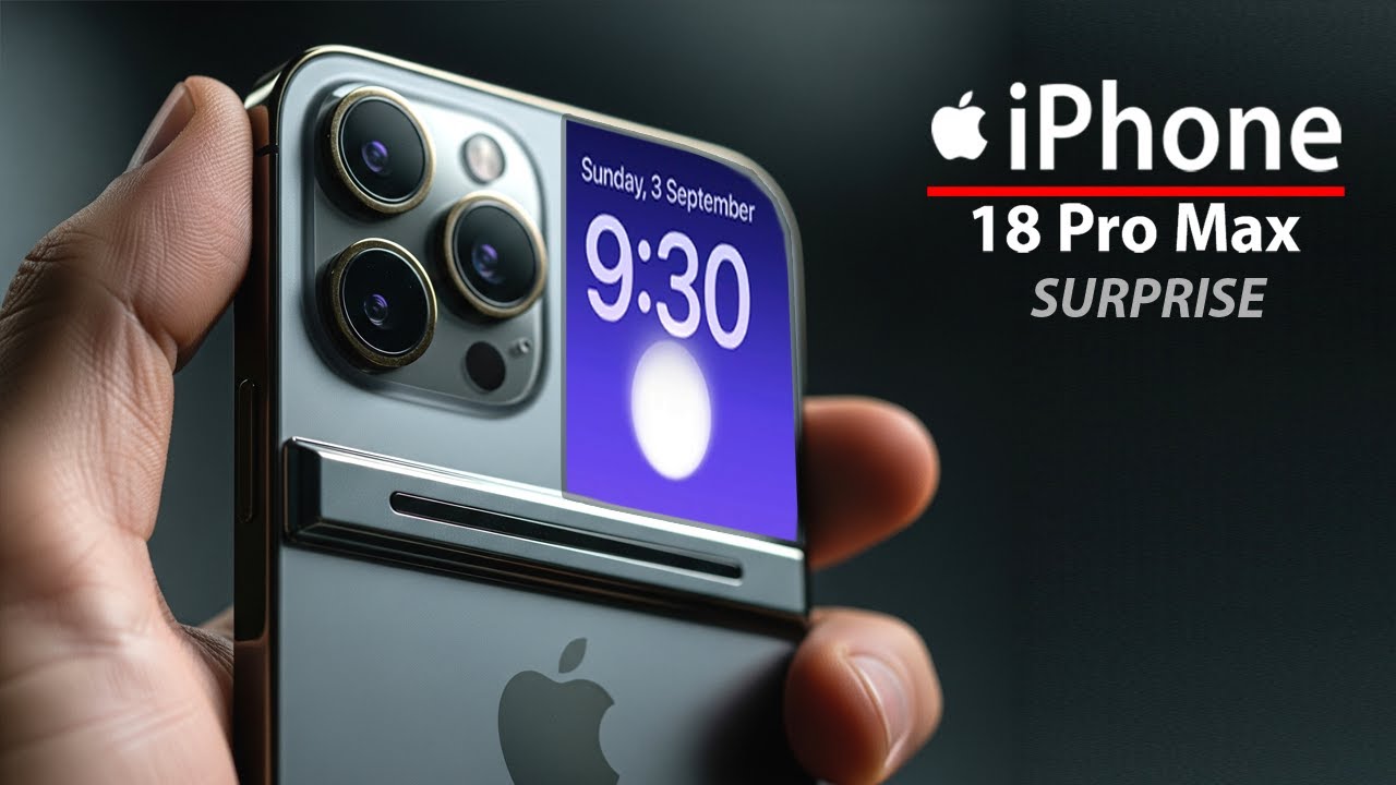 iPhone 18 Pro Max 5G - New Upcoming Apple iPhone 2026 look that shocked everyone
