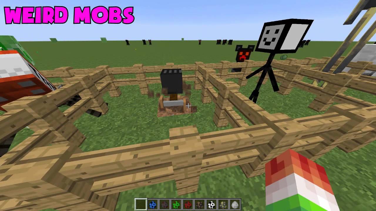 TOP 5 FUN MINECRAFT MODS! (Fun, Weird, Wacky Mods!) - 2016 (HD)