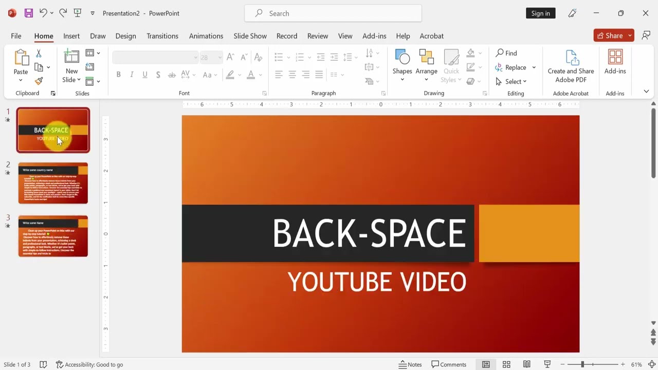 How to remove the first line indent in PowerPoint