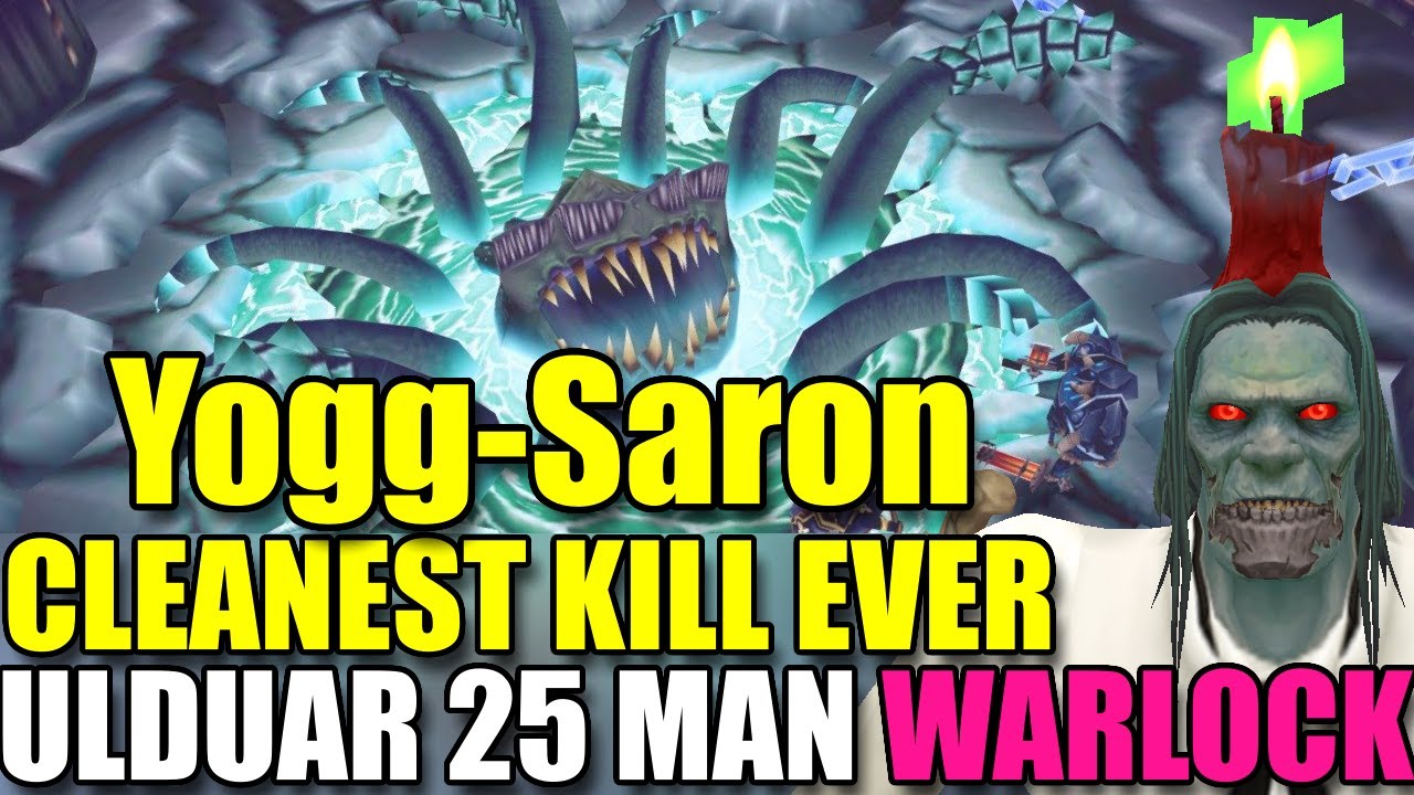 Affliction Warlock POV - Cleanest Yogg-Saron Kill - Ulduar 25 Man - Wotlk Classic