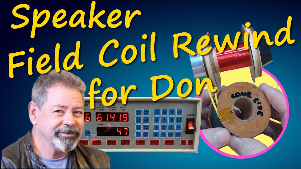 Field Coil Rewind for Don's Columbus model 90 Radio.