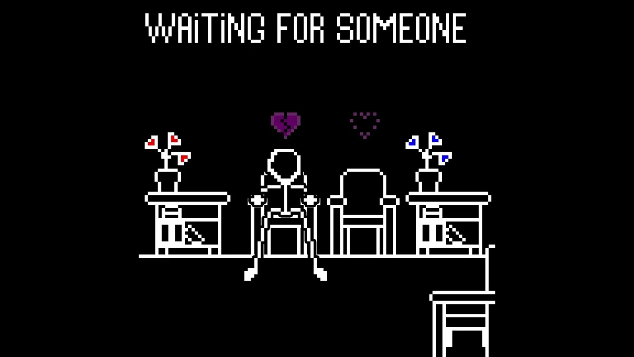 waiting for someone