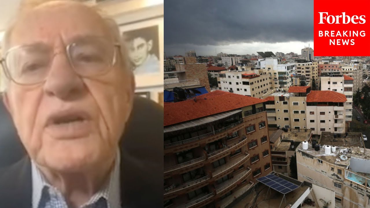 Alan Dershowitz: 'Let's Expose' This 'Myth' About Gaza Being Most Densely Populated Place
