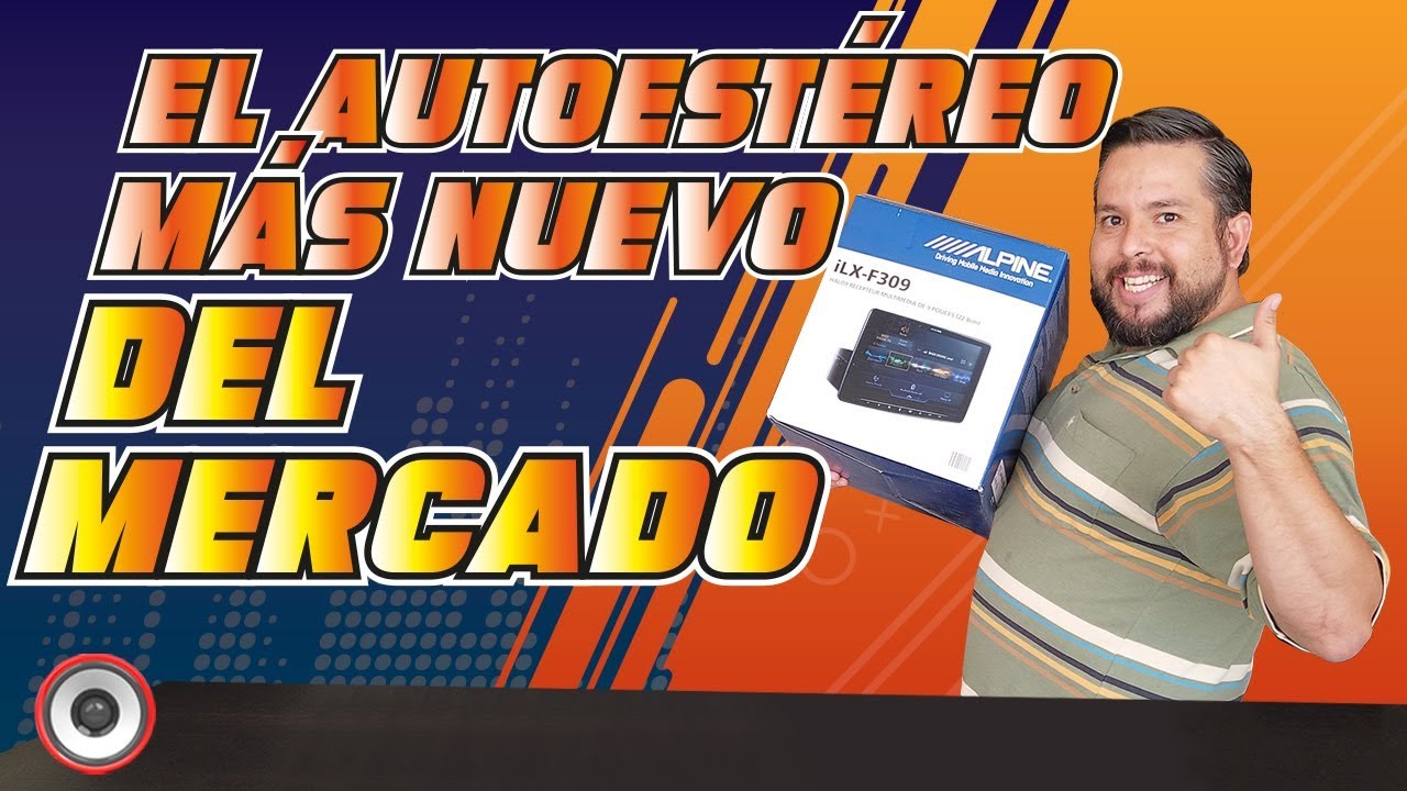 Nuevo autoestéreo con pantalla Alpine ILX-F309 ¡conócelo!
