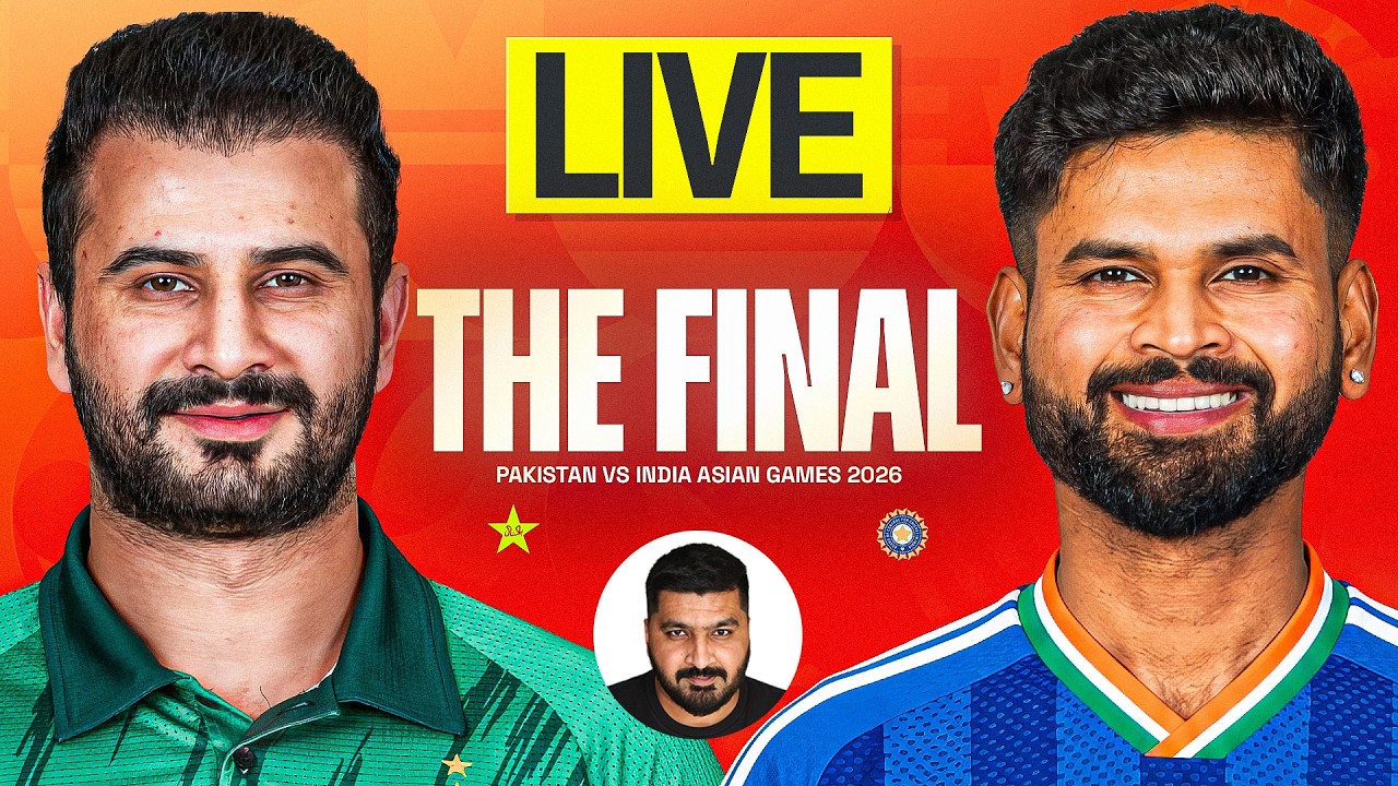IND vs PAK Live Match Today: Pakistan vs India Asian Games Final Gold Medal Match 2026 | Japan |