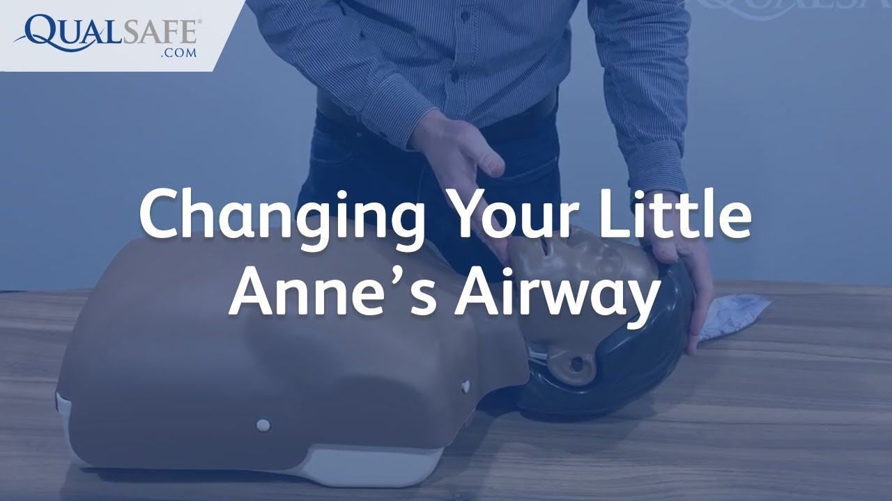 Changing the Laerdal Little Anne Airway