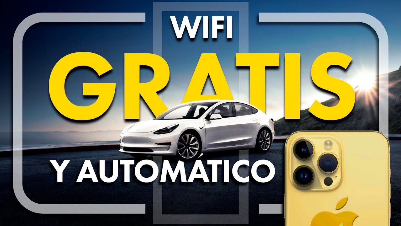 🔥 TRUCO ⚠️ WIFI GRATIS y AUTOMÁTICO 👉🏻 para tu TESLA