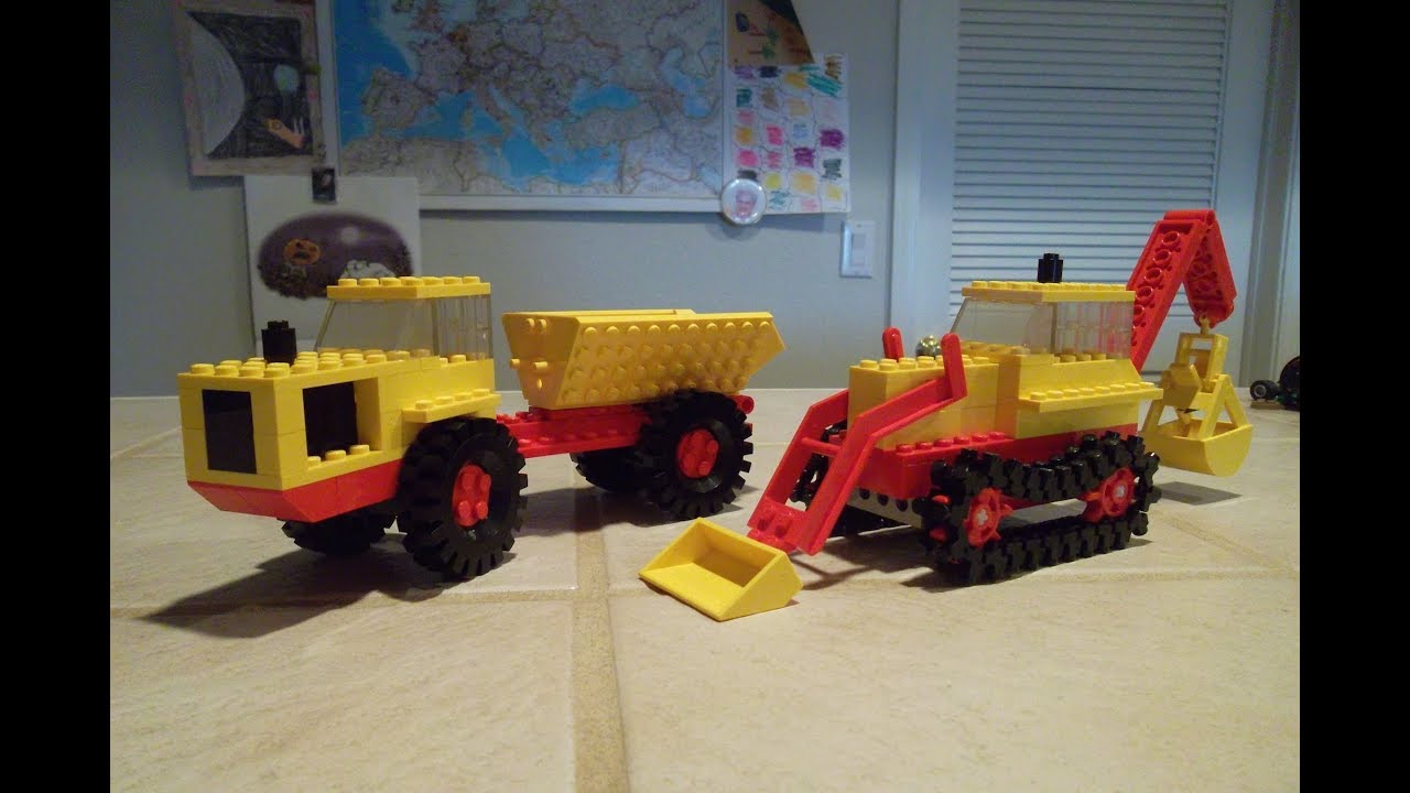 LEGO Review: Set 780, Road Construction Set (387) From 1976: SigFig Abuse!