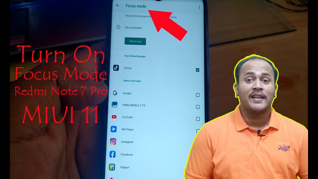MIUI 11 | Focus Mode Enable on Redmi Note 7 Pro | Redmi Note 7S - Focus Mode