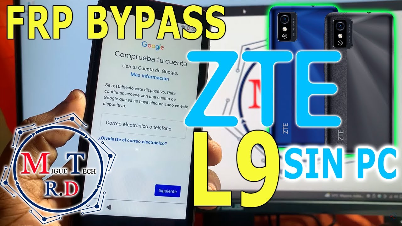 Frp ZTE L9 eliminar cuenta de google ZTE L9 sin PC android 11 2022 BYPASS GOOGLE ACCOUNT ZTE L9 2022