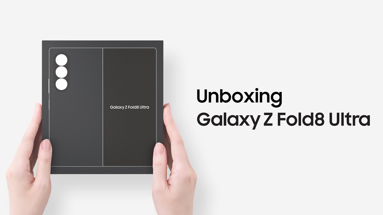 Unboxing Galaxy Z Fold8 Ultra | Samsung