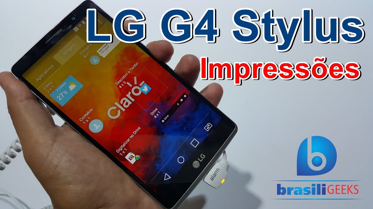 LG G4 Stylus - Impressões