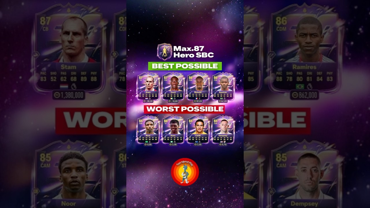 FC 26 Hero SBC Max 87 &ndash; Best & Worst Cards Revealed! 🎯 #FC26 #HeroSBC