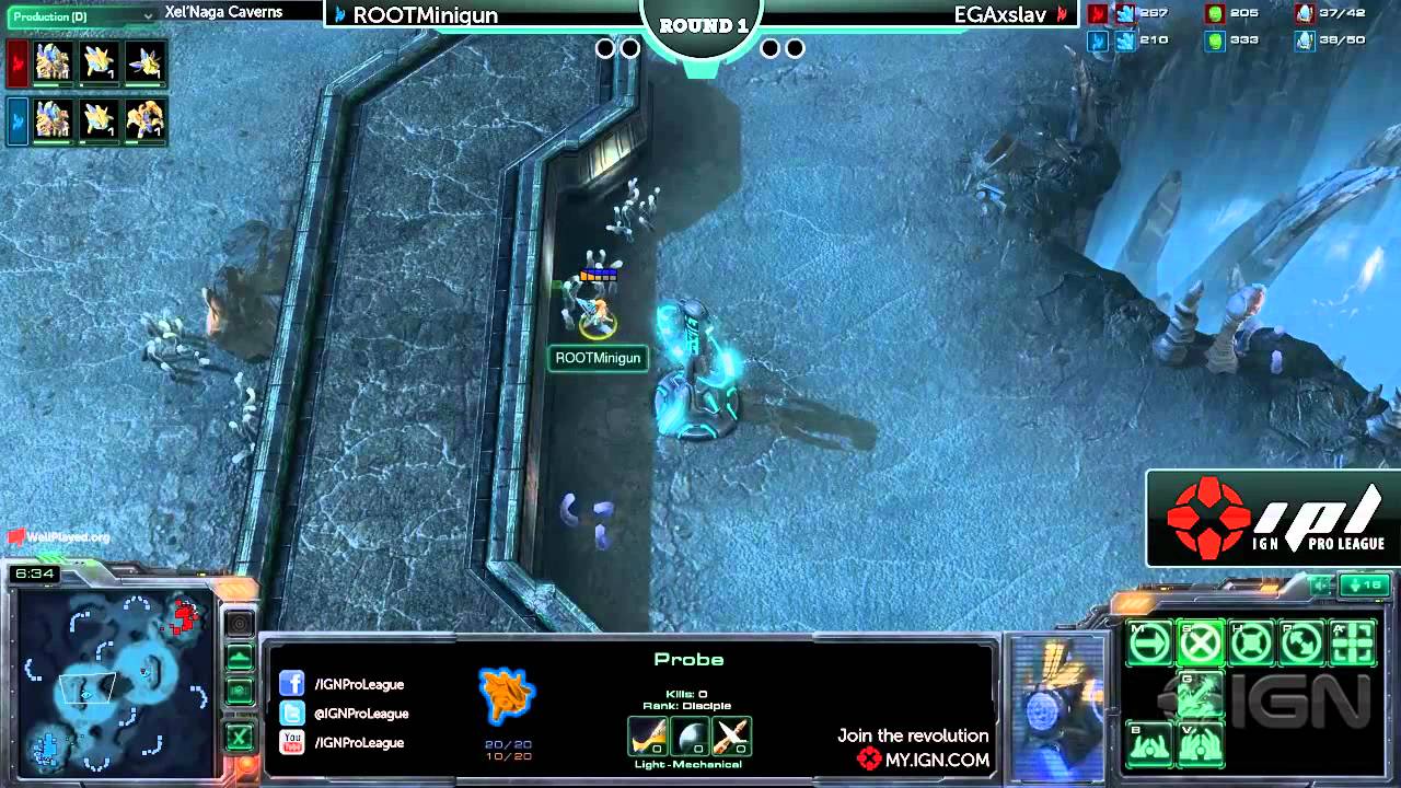 IPL: Losers: Round 3 - EGAxslav vs ROOTMinigun - Game 1