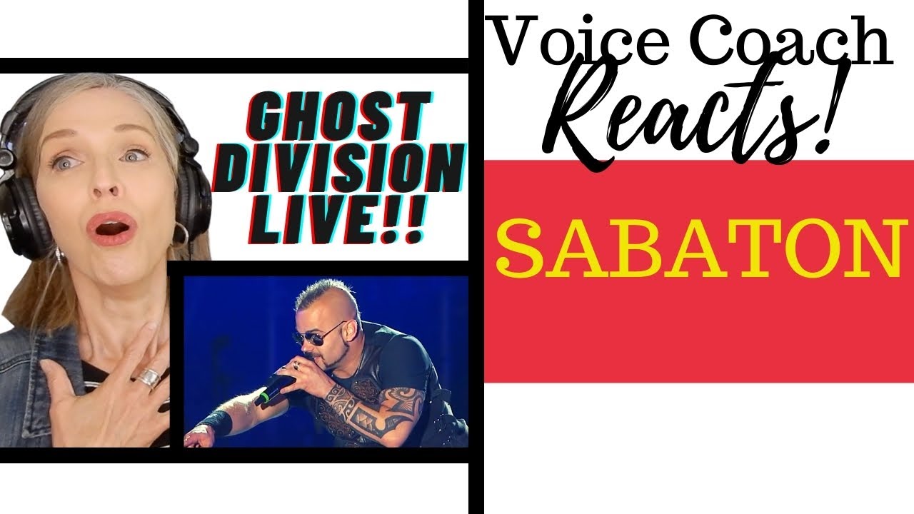 Voice Coach Reacts | SABATON | Ghost Division | LIVE at Woodstock | FIRST LISTEN!