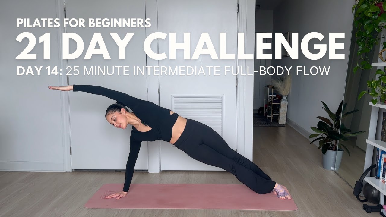 21 Day Pilates Challenge | Day 14 | 25-Min At-Home Full Body Flow