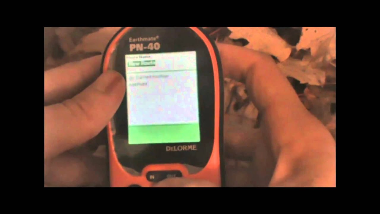 Delorme Earthmate PN-40: Creating Routes