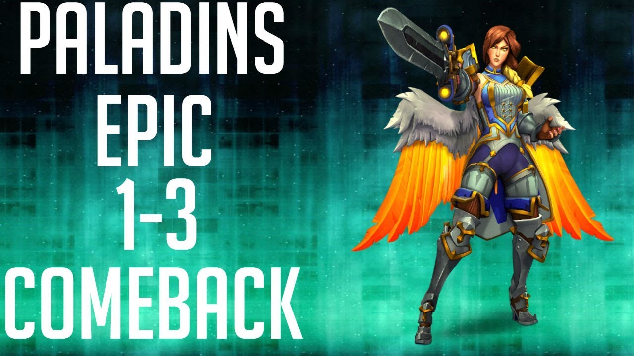 Paladins Epic Comeback Victory From 1-3 (Ranked)