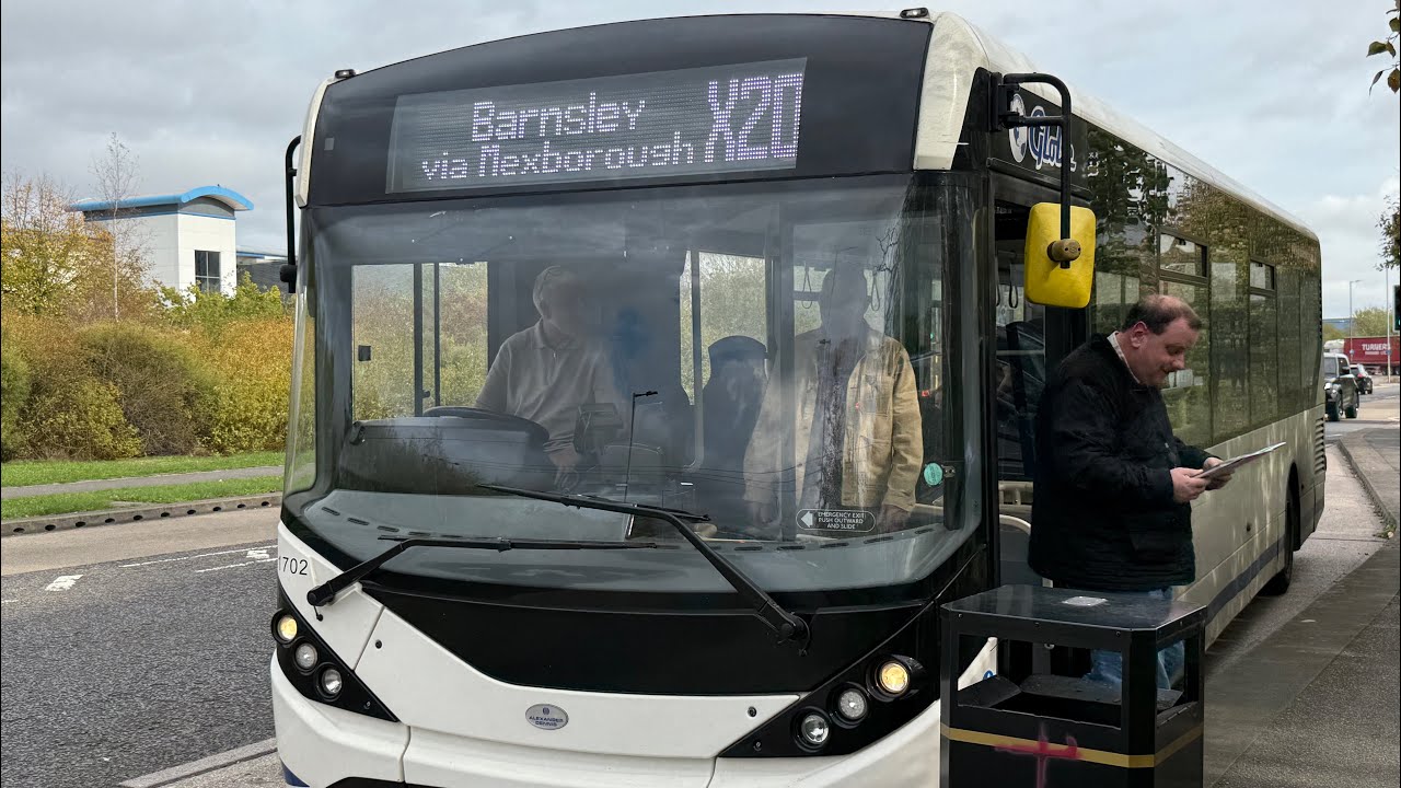 X20 Globe Bus - Doncaster Frenchgate to Mexborough (2025 Full Ride)