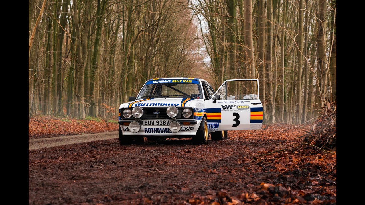 1980 ROTHMANS FORD ESCORT RS1800 GROUP 4 RALLY CAR