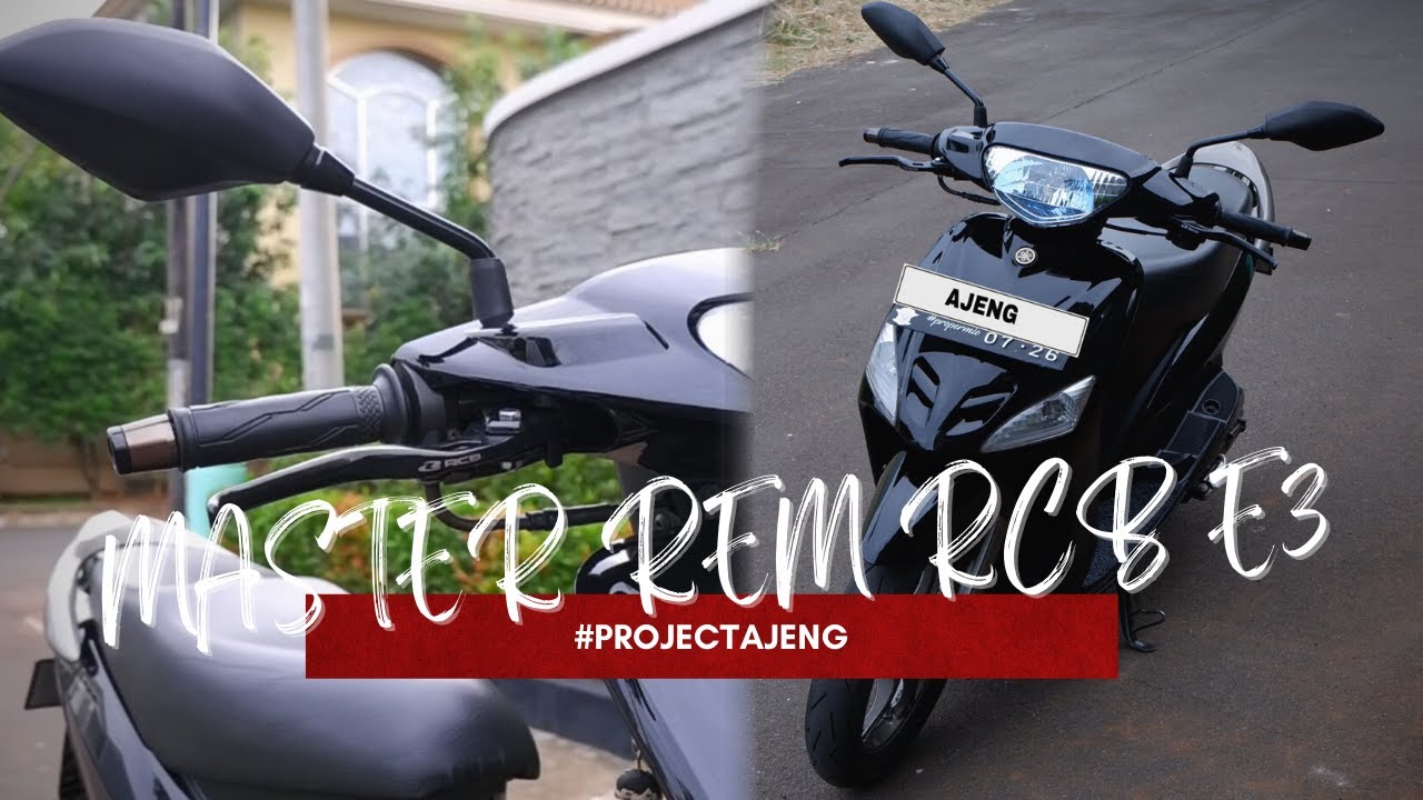 PASANG MASTER REM RCB E3 DI MIO SPORTY !!! EMPUK & NYAMAN !! #PROJECTAJENG