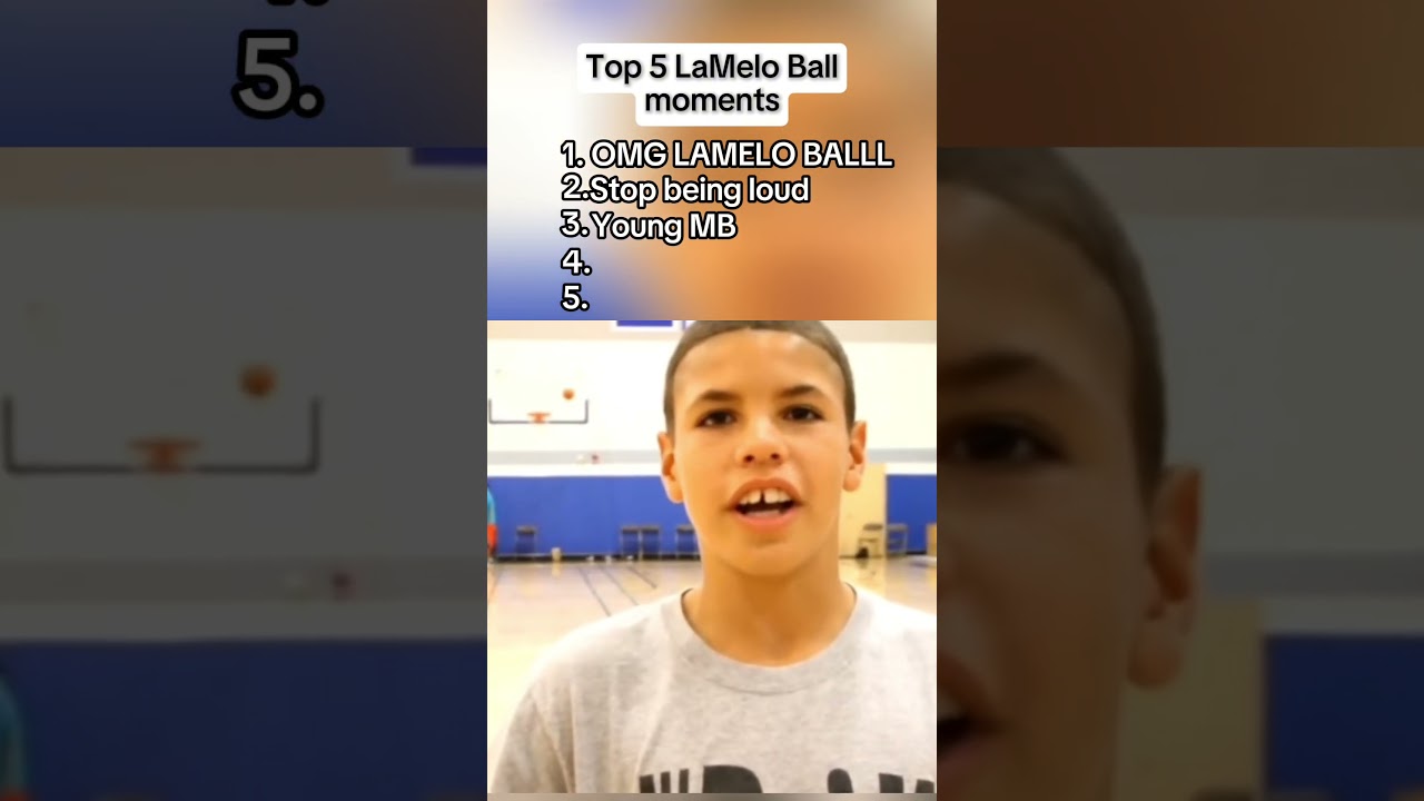Top 5 LaMelo Ball moments😂