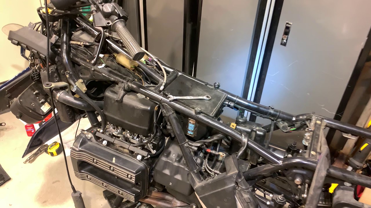 Back At It: the 1995 K75 RT Restoration Project, primary work wrapping up