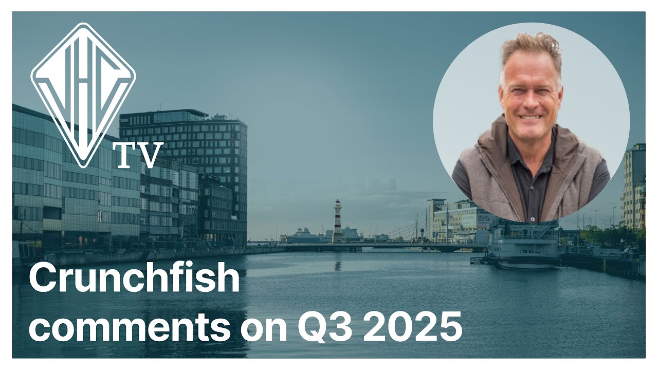 Crunchfish comments on Q3 2025