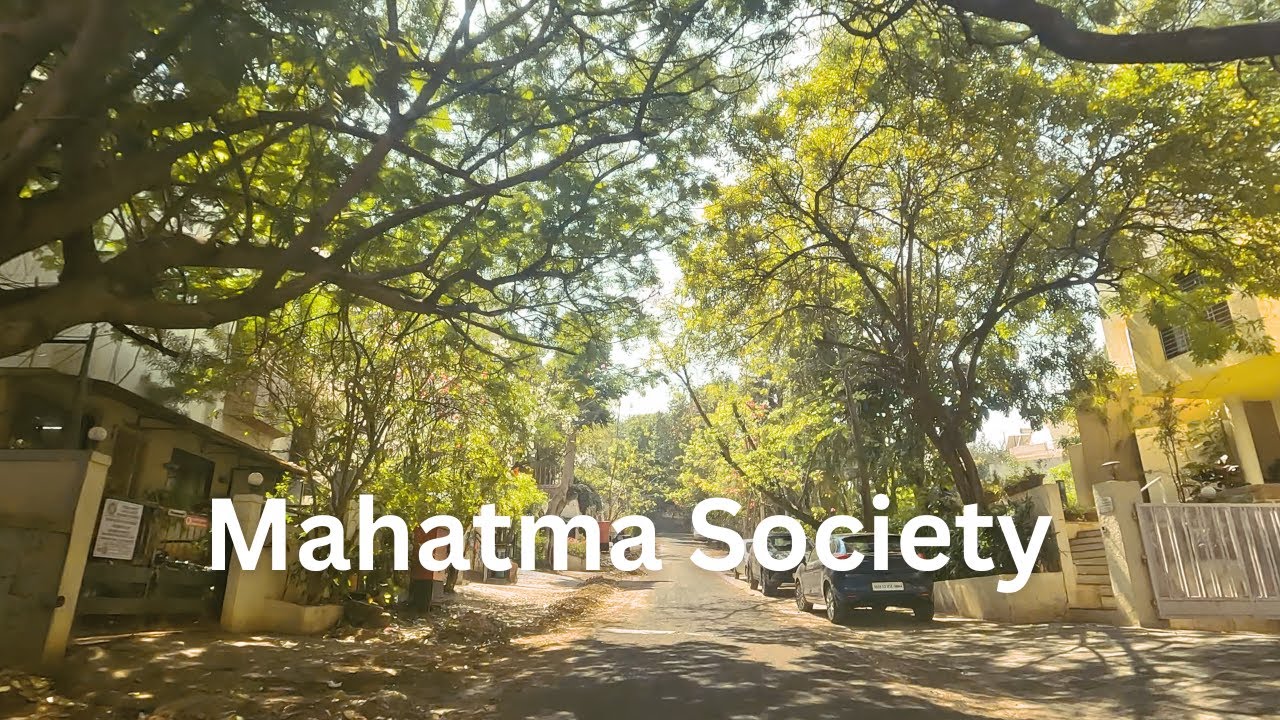 4K | Drive Through Mahatma Society | Kothrud Pune
