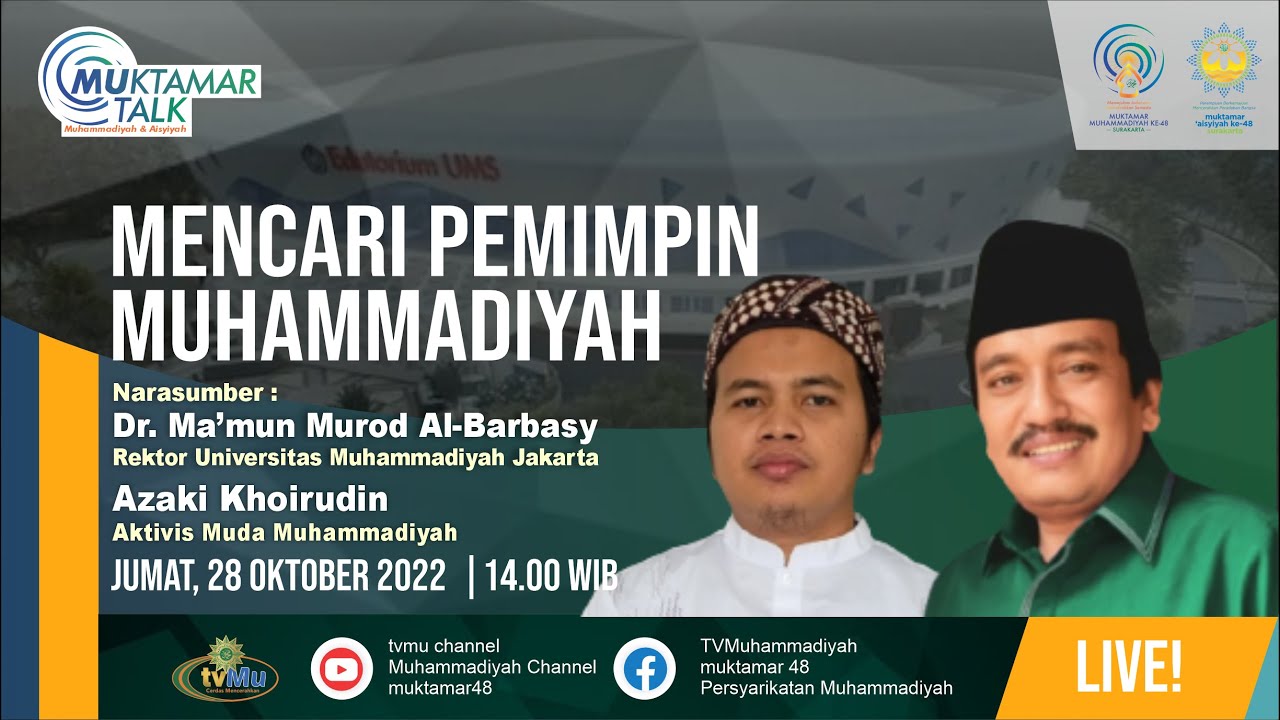 Muktamar Talk | Mencari Pemimpin Muhammadiyah