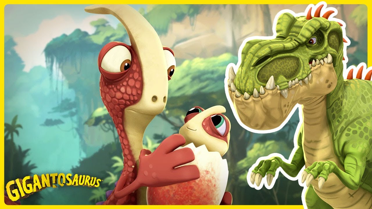 🦕 Яйца, валуны и ссоры?! Дино-драма в Кретасии! | Гигантозавр Мультиязычный