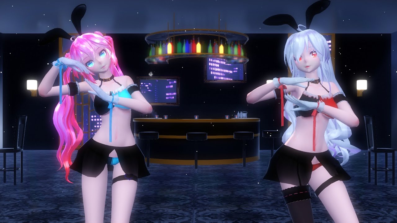 【MMD】   Haku Luka   Love Me If You Can