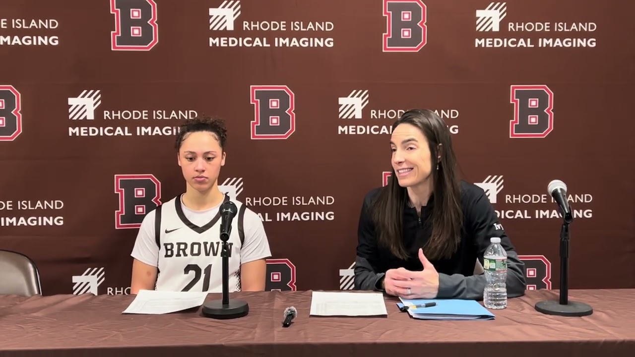 Brown Women's Basketball vs. Princeton Postgame Press Conference