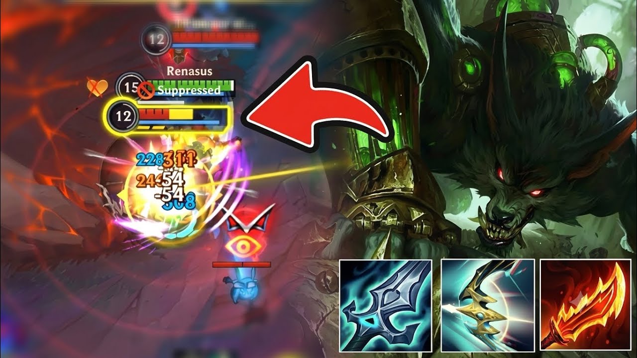 Wild Rift: On-Hit WARWICK Destroys TANKS
