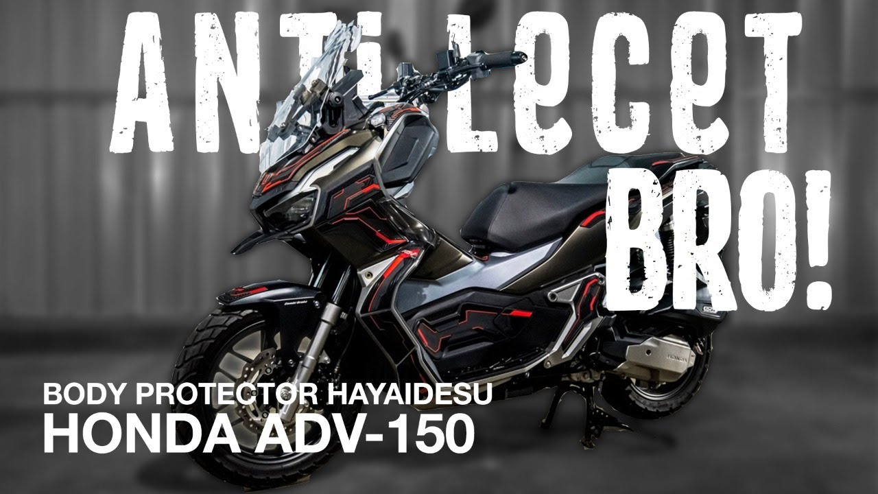 HAYAIDESU Body Protector Honda ADV 150 - Cara Pemasangan