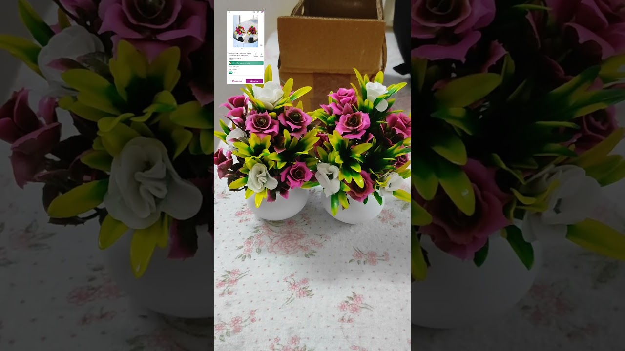 Meesho | Artificial flower plants | Artificial plant trees | Flower plant #meesho