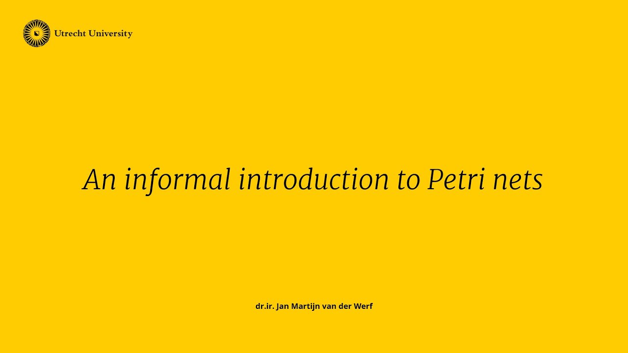 Process Modeling 10: An informal introduction to Petri nets