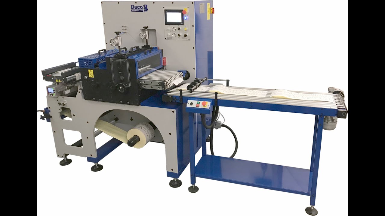 Daco LS350 Rotary Label Sheeter