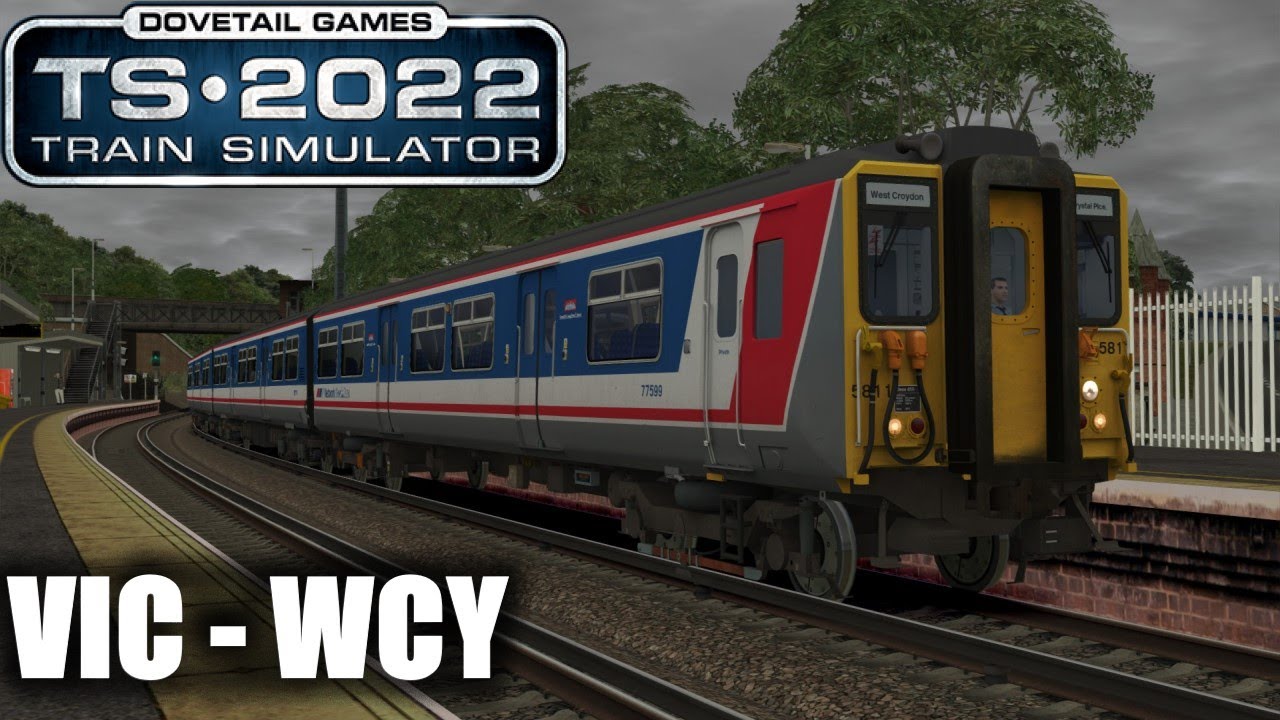 London Victoria - West Croydon | AP Class 455 | Train Sim 2022 #307