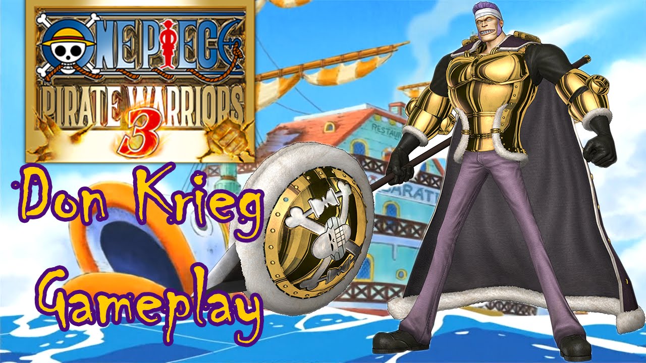 One Piece Pirate Warriors 3 - Don Krieg Gameplay