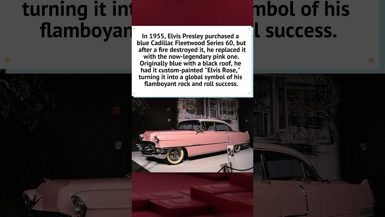 The King&rsquo;s Iconic 1955 Pink Cadillac 🚗