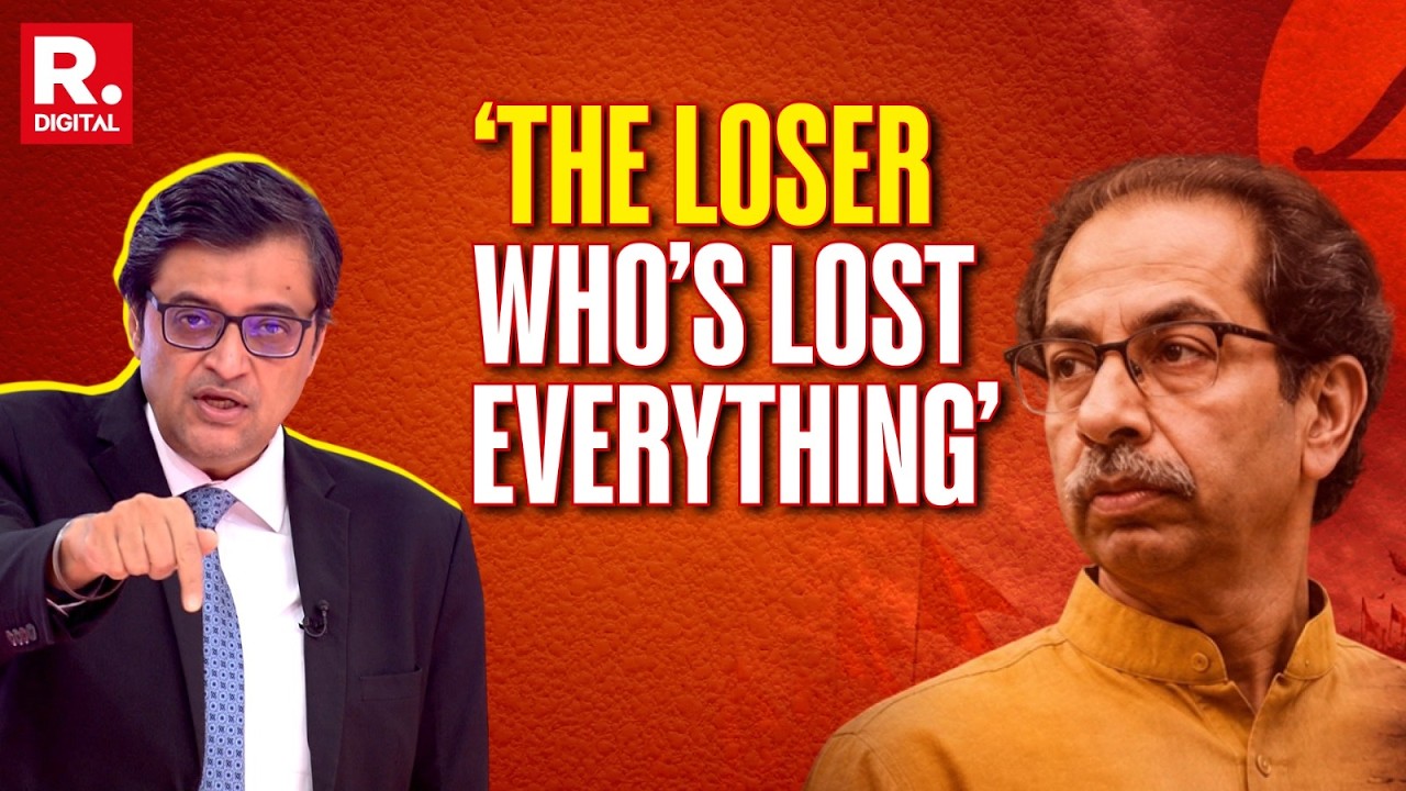 Arnab Counts Uddhav Thackeray&rsquo;s Sins As UBT Heads For Split 2.0