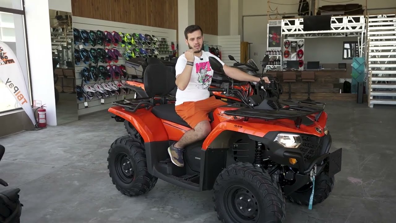 REVIEW(RO) NEW CFMOTO CFORCE 450L (X4)