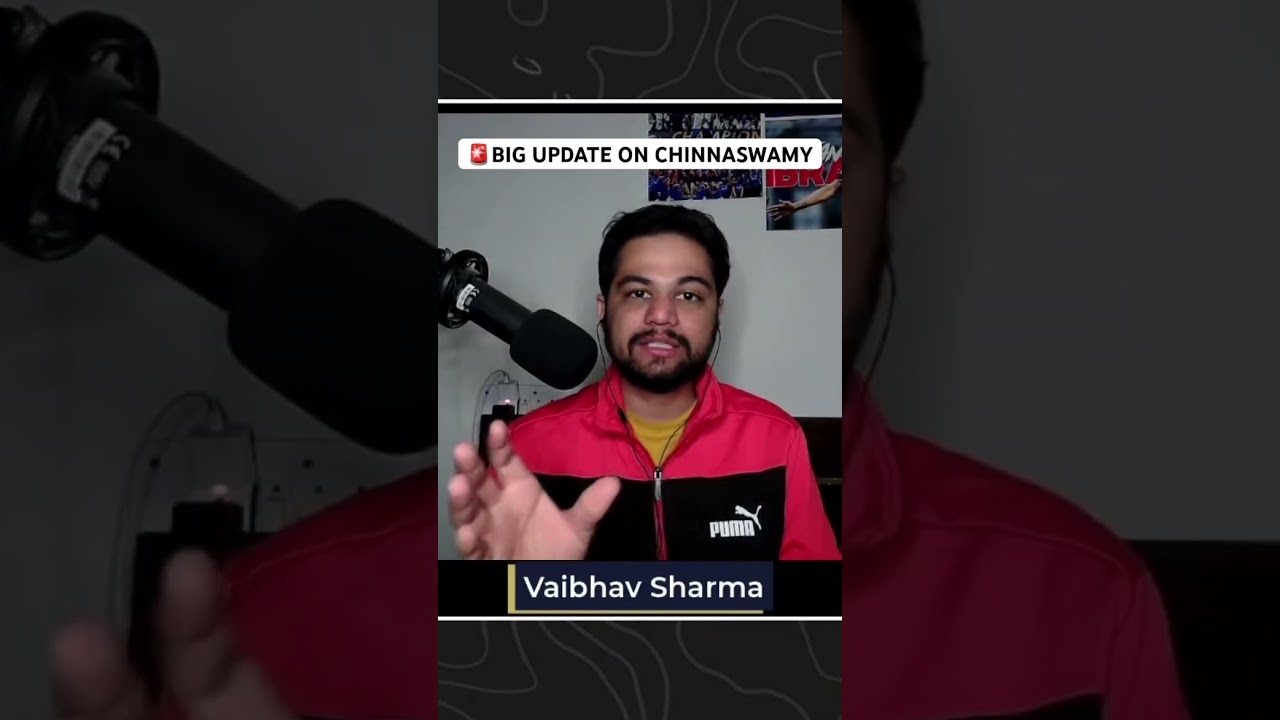 RCB home ground decision soon. Inspection done at Chinnaswamy #Shorts