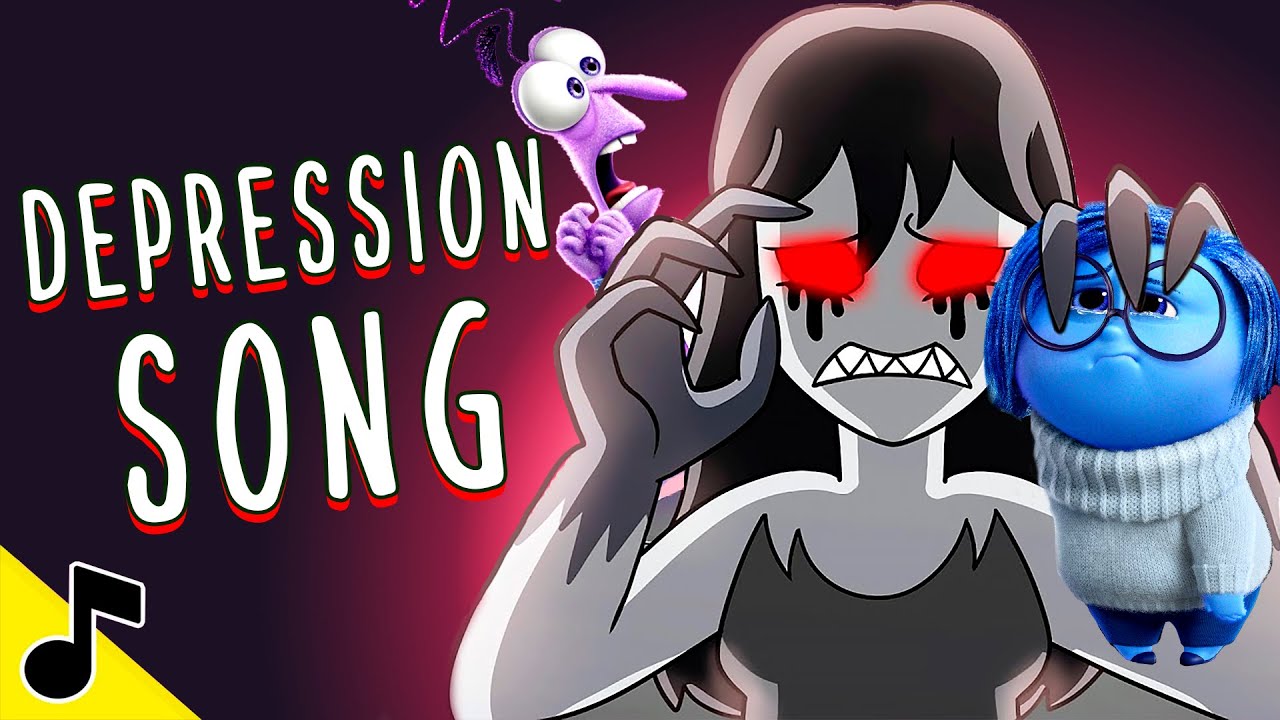 Depression Song - Inside Out 3 (New Emotions) Animated Music Video