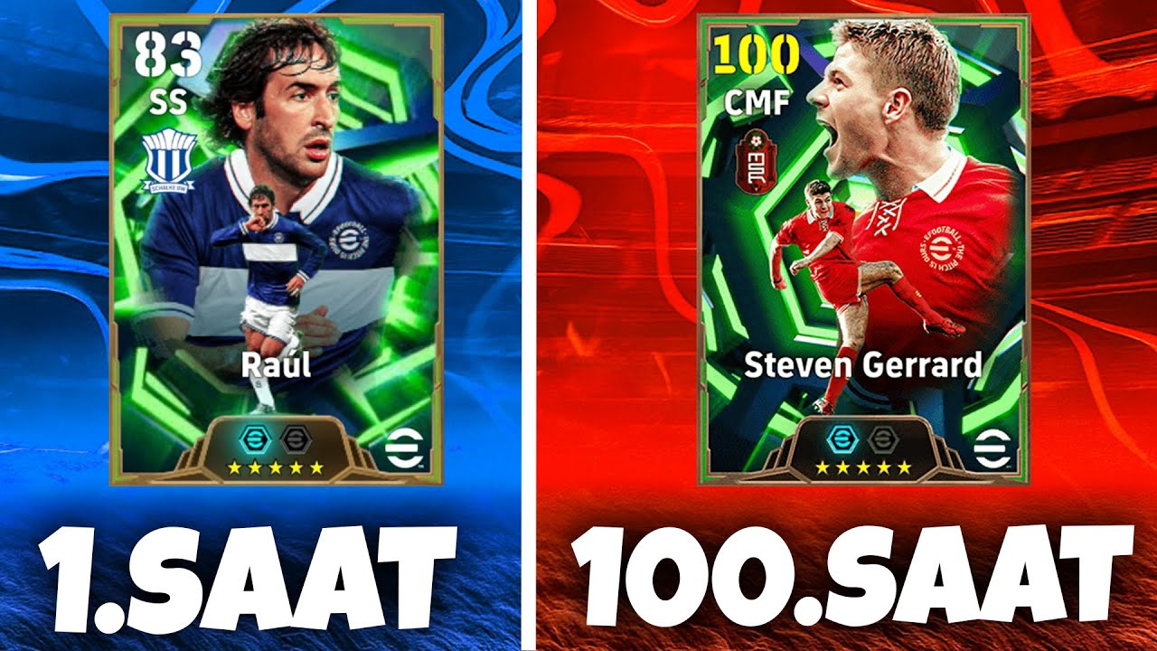 2000 TL İLE 100 SAATTE SIFIRDAN eFootball Mobile 2026 Oynadım (hesap sizlere) 🎁